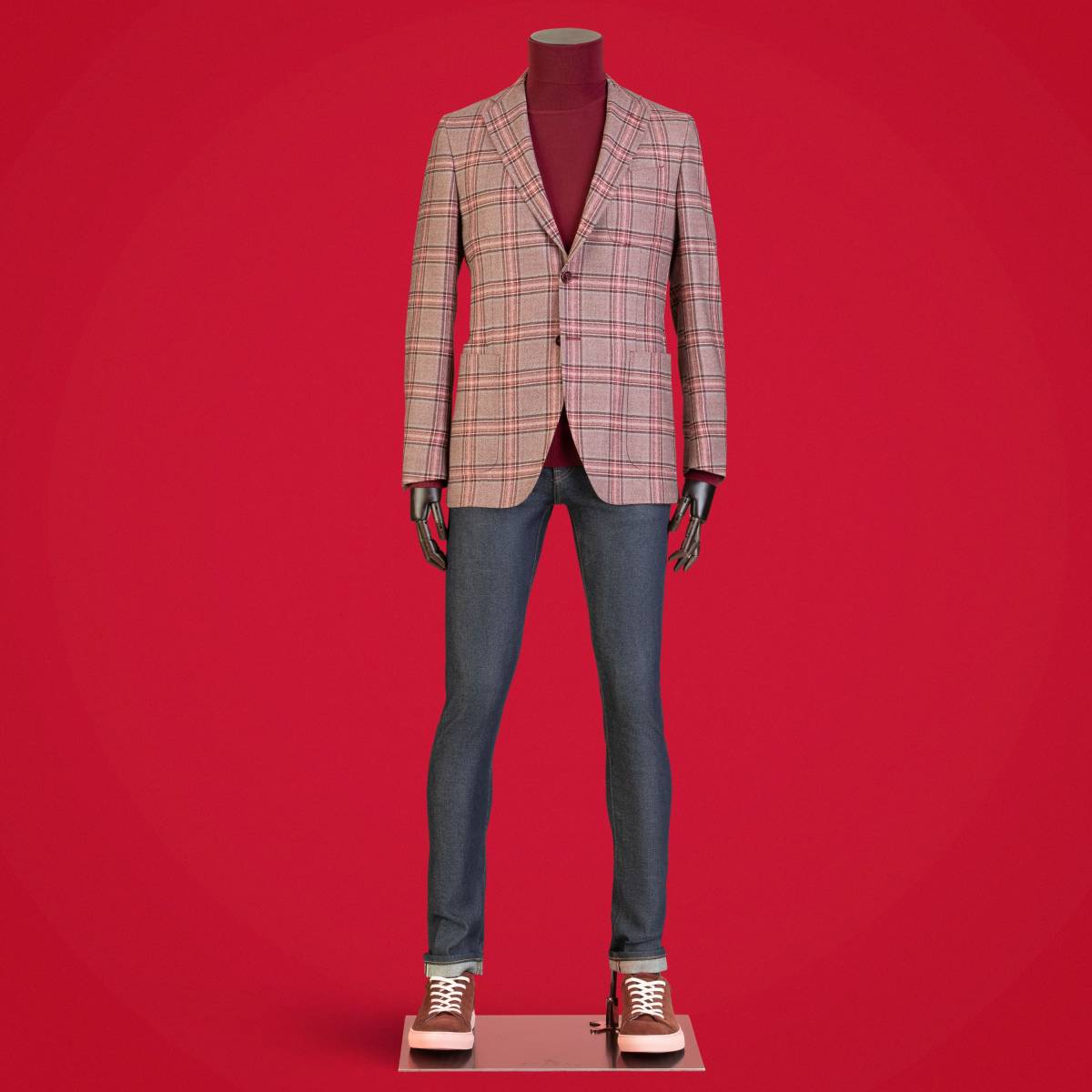 veste sur mesure scabal semi entoilee tissu qualite scabal carat saint germain en laye tailleur sur mesure