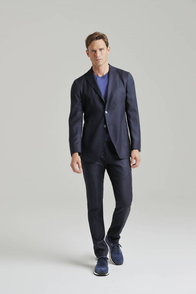costume business casual sur mesure scabal carat homme