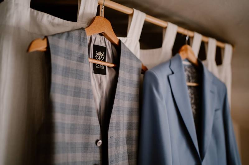 gilet sur mesure mariage depareille boutonnage droit