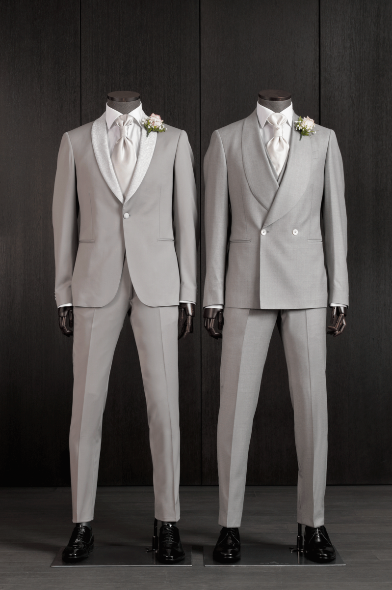 smoking sur mesure de marie croise et deux pieces sur mesure yvelines costume tailleur scabal yvelines saint germain en laye versailles