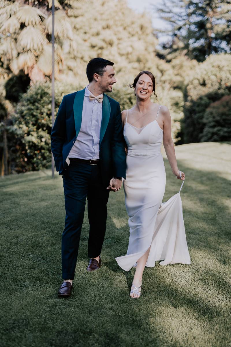 robe de mariee chic et elegante simple sirene blanche crepe creatrice saint germain en laye carat agnieszka danelska