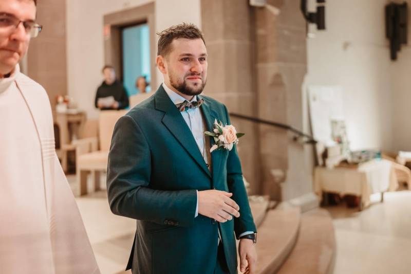 Nœud papillon Danelska Création et costume vert – Alliance du savoir-faire artisana