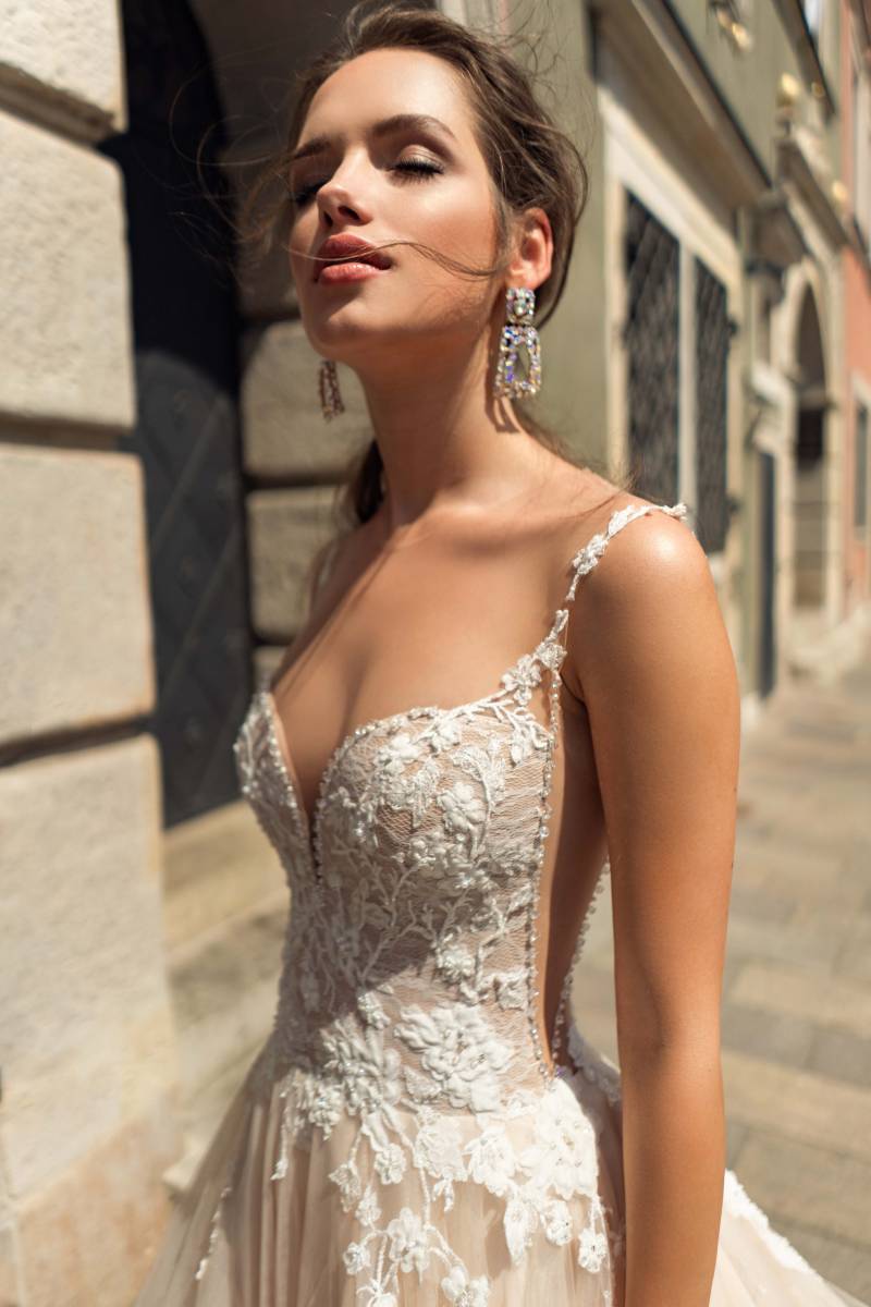 Robe de mariée princesse à Saint-Germain-en-Laye