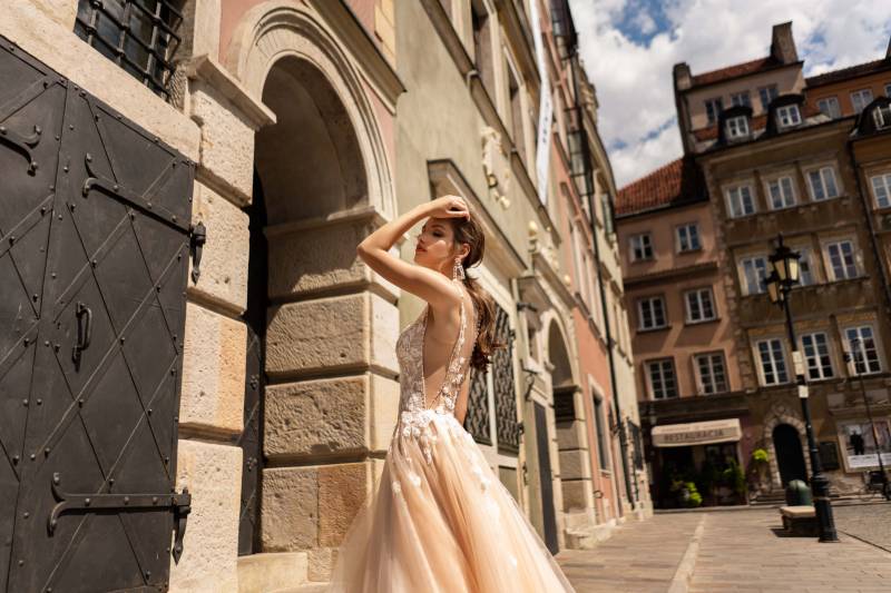 Robe de mariée princesse à Saint-Germain-en-Laye